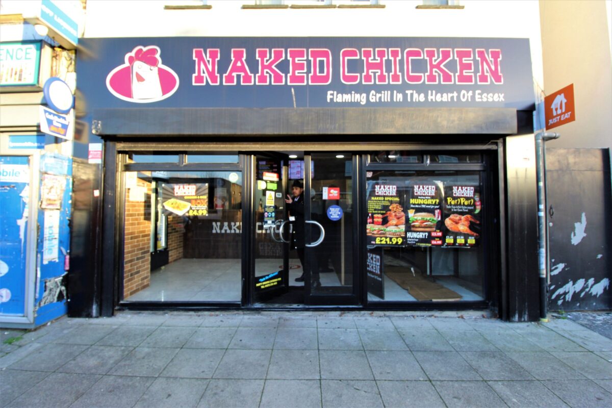 Naked Chicken, Hathaway Road, Grays